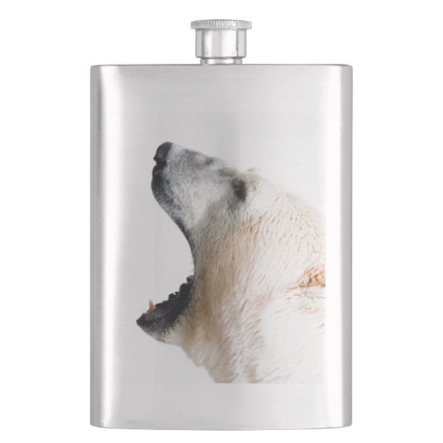 Polar björnmorrande fickplunta (Framsidan)