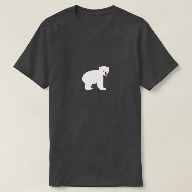 Polar björnungeT-tröja Tee Shirt (Design framsida)