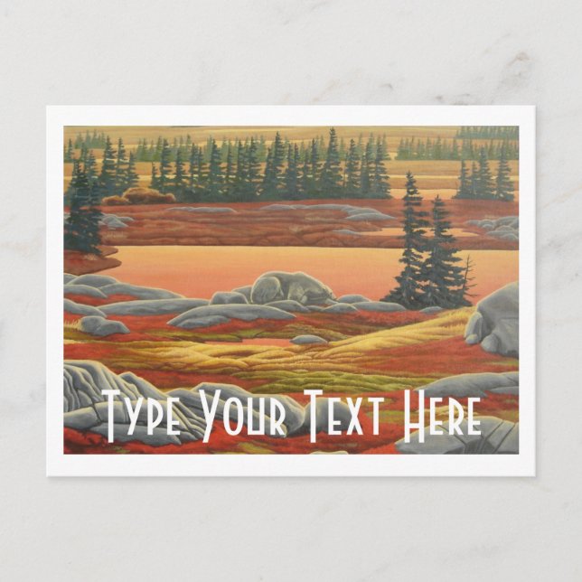 Polar Brevkort Höstpunktskort Vykort (Framsida)