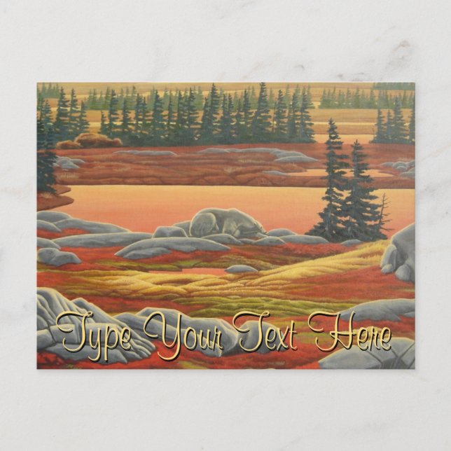 Polar Brevkort Höstpunktskort Vykort (Framsida)