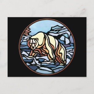 Polar Brevkort - inbyggt Bear Art-vykort Vykort
