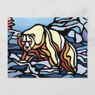 Polar Brevkort - inbyggt Bear Art-vykort Vykort