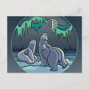 Polar Brevkort - inbyggt vykort