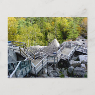 Polar Caves Walkway, Plymouth, New Hampshire Vykort