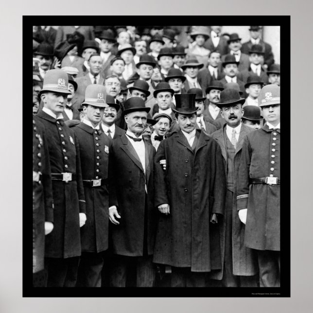 Polar Explorer Frederick Cook 1909 Poster (Framsidan)