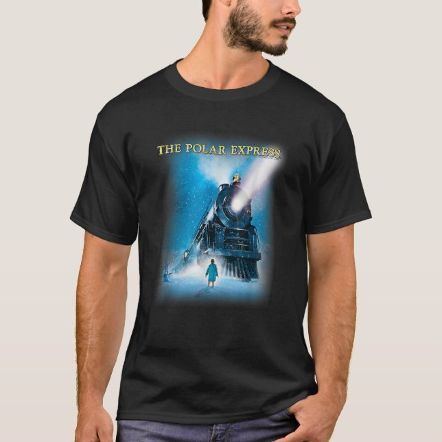 Polar Express Big Tåg T Shirt (Framsida)