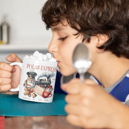 Polar Express julmugg Två-Tonad Mugg