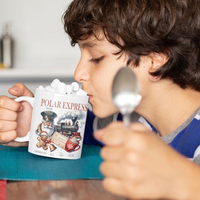 Polar Express julmugg Två-Tonad Mugg (Skapare uppladdad)