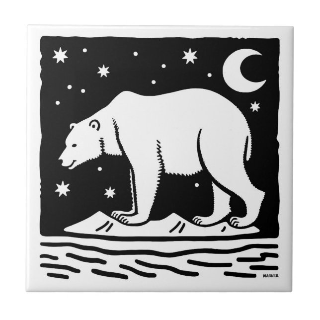 Polar för issurfning kakelplatta (Framsidan)