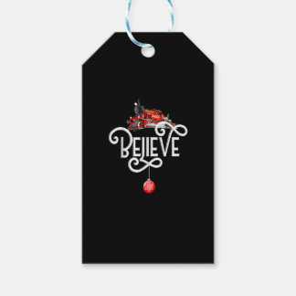 Polar för julgranar i Nordpolen Express i hela Jul Presentetikett