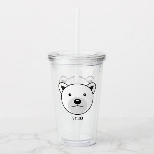 Polar för Tecknad Take Away Mugg