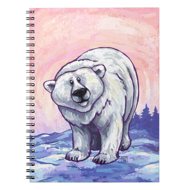 Polar - gåvor och tillbehör anteckningsbok med spiral (Framsidan)