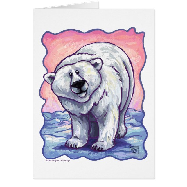 Polar - gåvor och tillbehör hälsningskort (Framsidan)