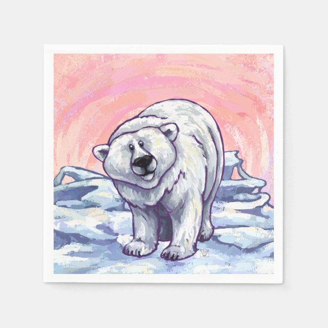 Polar - gåvor och tillbehör pappersservett (Framsidan)