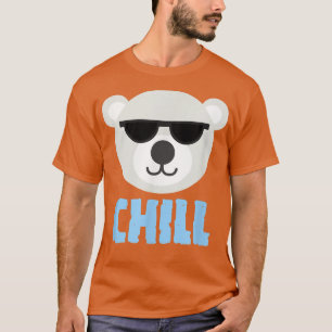 Polar i glasögon i Sol T Shirt