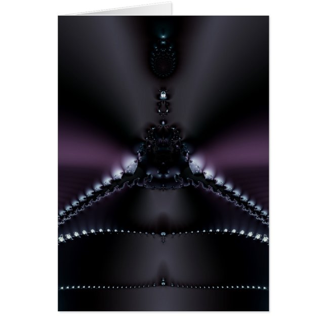 Polar Ljus Hälsningskort (Framsidan)