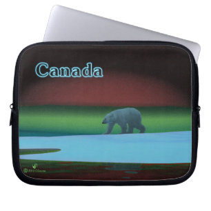 Polar Ljus Polar Bear Laptop Fodral
