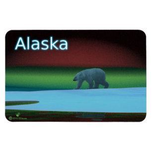 Polar Ljus Polar Bear Magnet