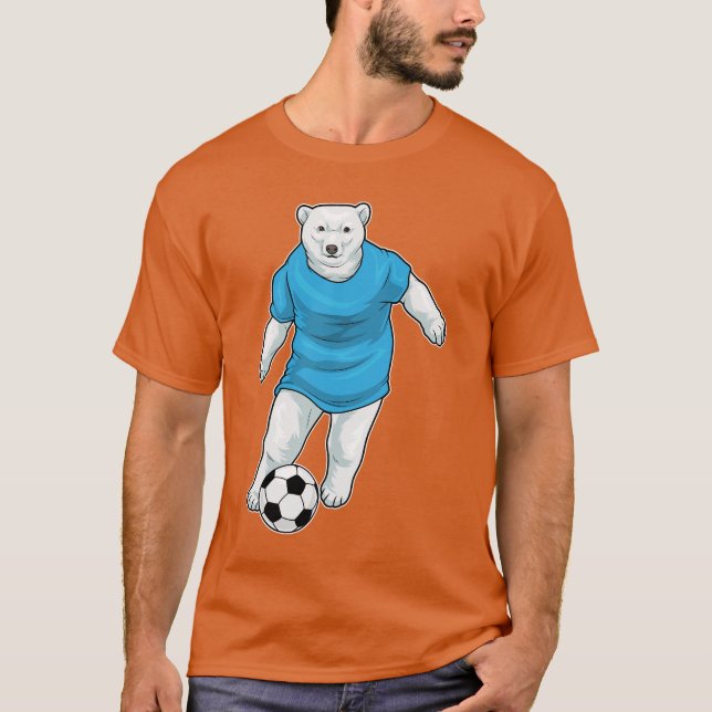 Polar med fotboll t shirt (Framsida)