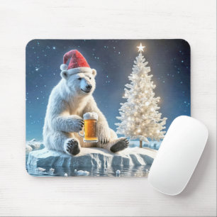 Polar med öl musmatta