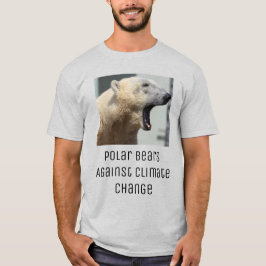Polar mot klimatförändringar t shirt