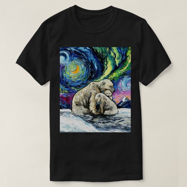 Polar Natt T Shirt (Design framsida)