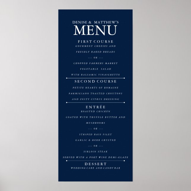 Polar Nattblå Poster (Framsidan)