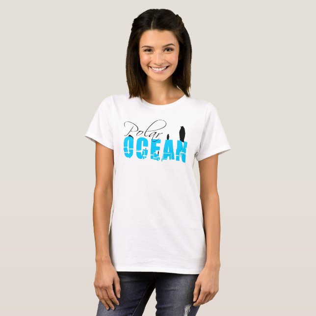 Polar oceanen t shirt (Hel framsida)