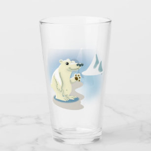 Polar Opposites Glass Glaskopp
