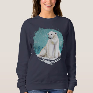 Polar Öron och stjärnor Sötskjorta T Shirt
