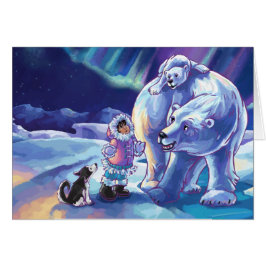 Polar Pals Hälsningskort
