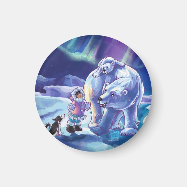 Polar Pals Magnet (Framsidan)