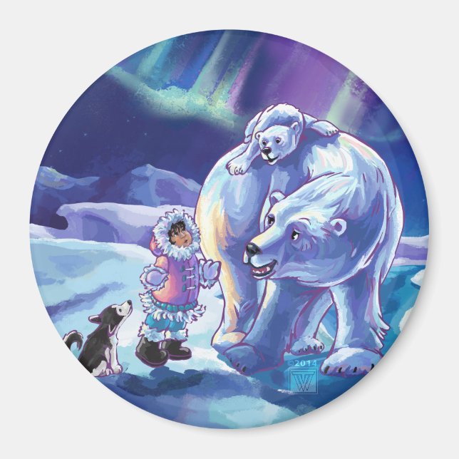 Polar Pals Magnet (Framsidan)
