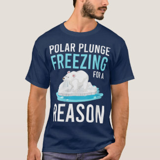 Polar Plunge Freeing för en säkring VNeck T Shirt