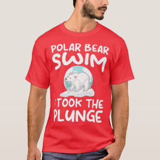 Polar Plunge Polar Bear Simma I tog P T Shirt