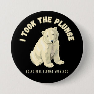Polar Punge Polar Bear I tog kåpan Knapp