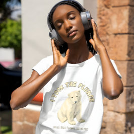 Polar Punge Polar Bear I tog kåpan T Shirt