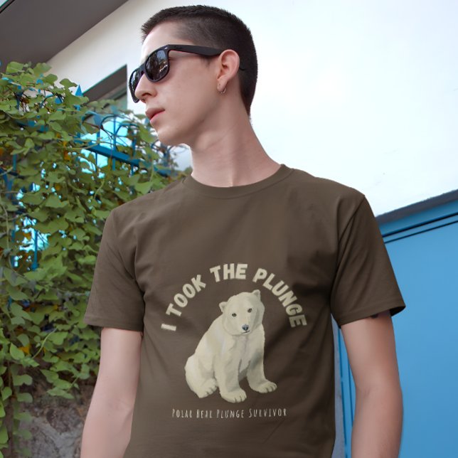Polar Punge Polar Bear I tog kåpan T Shirt (Skapare uppladdad)