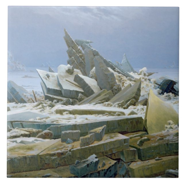 Polar Sea, 1824 Kakelplatta (Framsidan)