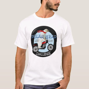 Polar skjorta för björnutmaningmotorcykel tee shirt