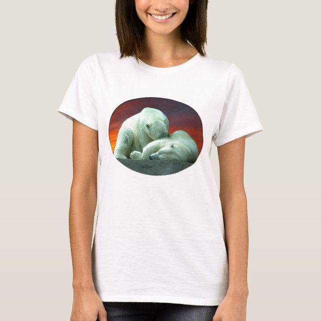 polar skönhet (2) tee shirt (Framsida)