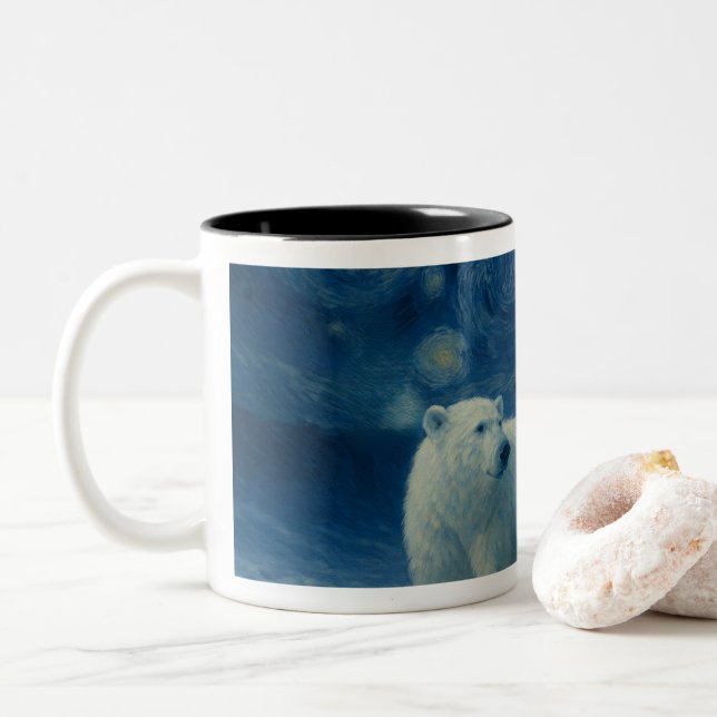 Polar Star Mug Två-Tonad Mugg (Med munk)