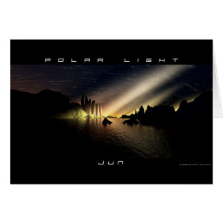 Polar tänder hälsningskort