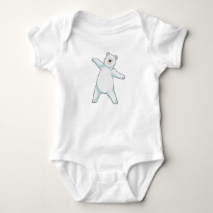 Polar vid Yoga Fitness i stående T Shirt