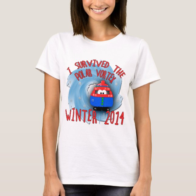 POLAR vinter för VIRVEL 2014 T Shirt (Framsida)
