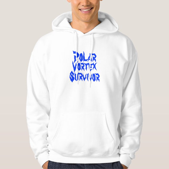 Polar virvel hoodie (Framsida)