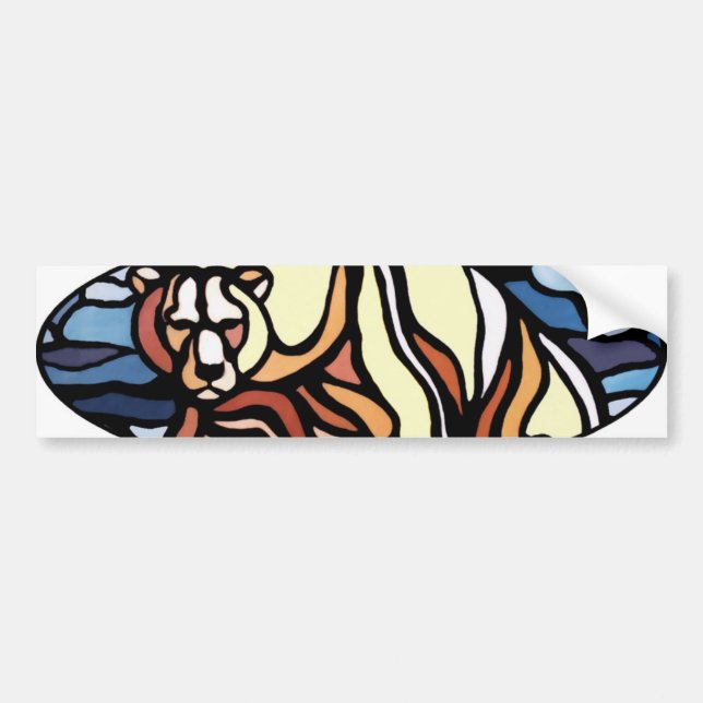 Polara gåvor för björnbildekalKanada djurliv Bildekal (Framsidan)