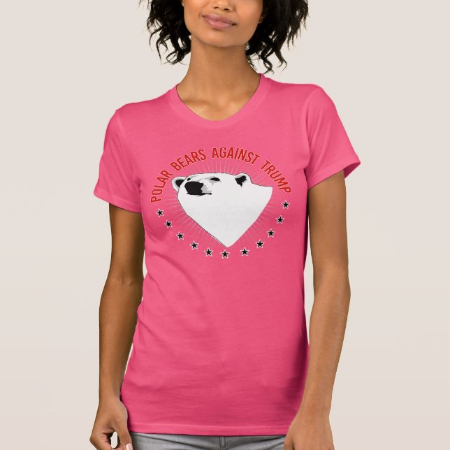 Polarbjörnar mot trumf - - Pro-Vetenskap - T-shirt (Framsida)