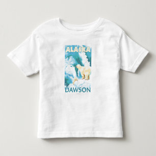Polarbjörnar & unge - Dawson, Alaska T-shirt