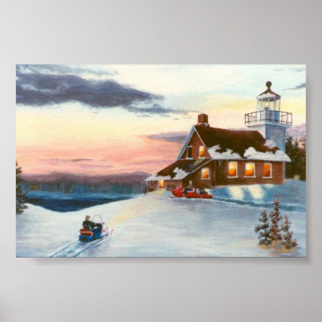 Polaris Sunset Poster (Framsidan)